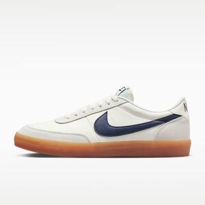 Nike Killshot 2 Leather Brand New  cream and Navy Sneakers with Gum Sole